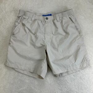 Southern Tide Hiking Shorts Mens L Gray Outdoor Lightweight Elastic Waistband